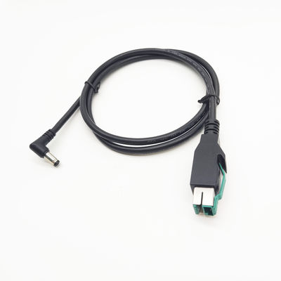 24V 12V 電源付きUSBケーブル PVCナイロン TPE 12V USBからDCケーブル 5A 急速充電